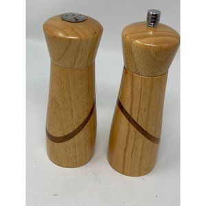 Mr. Dudley Wooden Pepper Mill and Salt Shaker